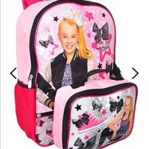 JoJo Siwa Backpack with Insulated lunchbox NWT